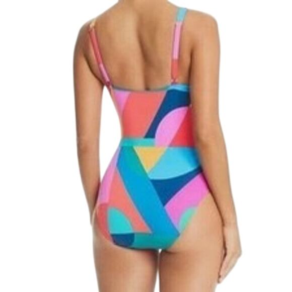 *SOLD* NWT! Bleu Rod Beattie Women's Molded One-Piece Swimsuit - Size 8 - Picture 2 of 7